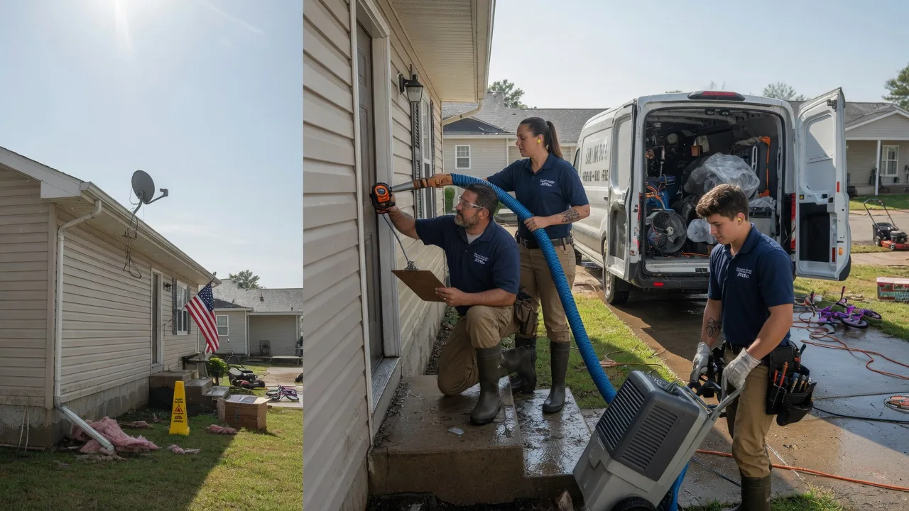 Ceiling Water Damage Restoration in Bluff City, KS near me